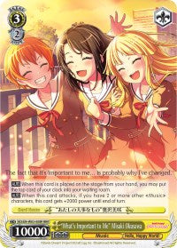 "What's Important to Me" Misaki Okusawa (BD/EN-W03-008R RRR) [BanG Dream! Girls Band Party! MULTI LIVE] | Cracking-Singles