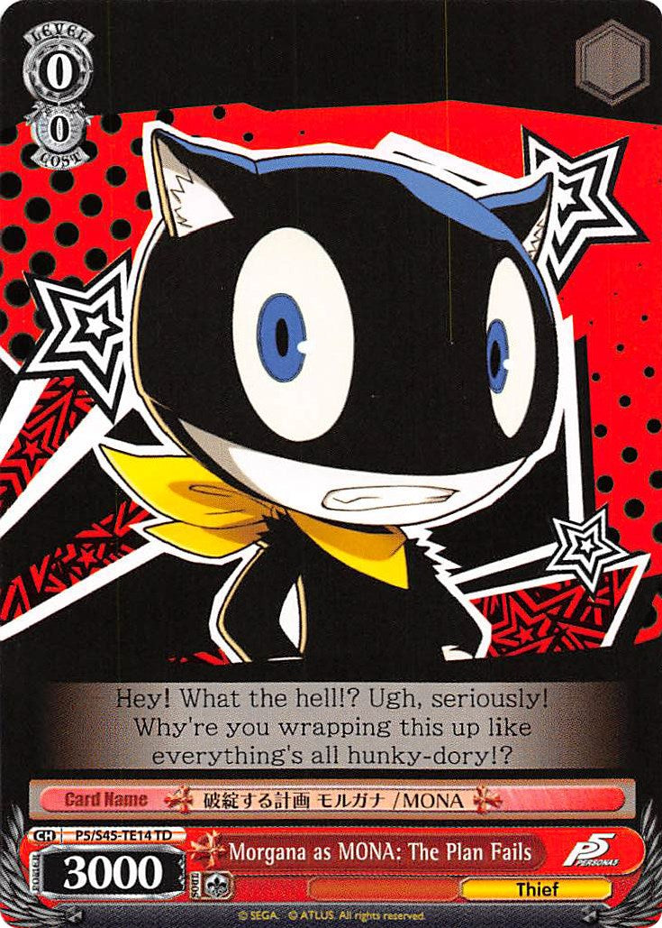 Morgana as MONA: The Plan Fails (P5/S45-TE14 TD) [Persona 5] | Cracking-Singles