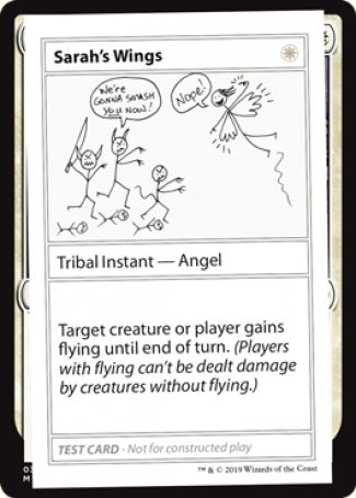 Sarah's Wings (2021 Edition) [Mystery Booster Playtest Cards] | Cracking-Singles