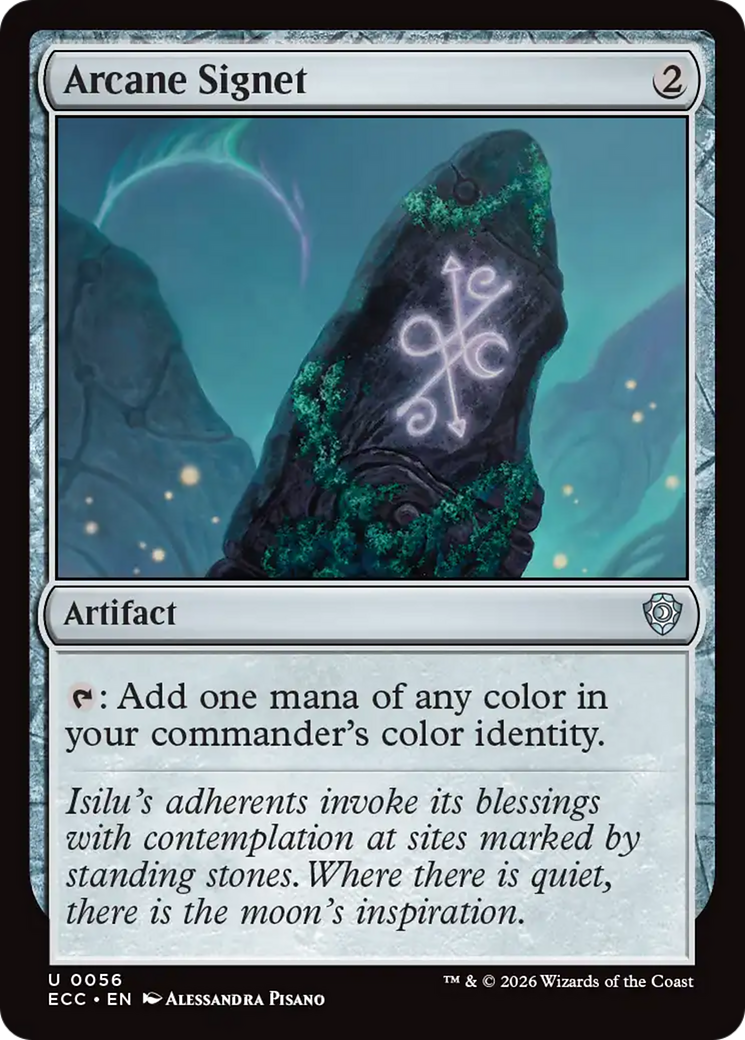 Arcane Signet (0056) [Lorwyn Eclipsed Commander] | Cracking-Singles