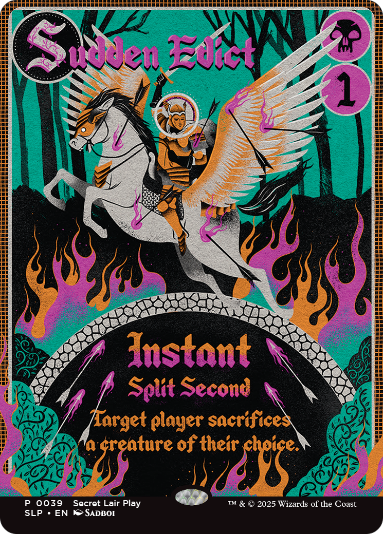 Sudden Edict [Secret Lair Showdown] | Cracking-Singles