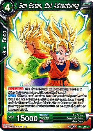 Son Goten, Out Adventuring (BT7-056) [Assault of the Saiyans] | Cracking-Singles