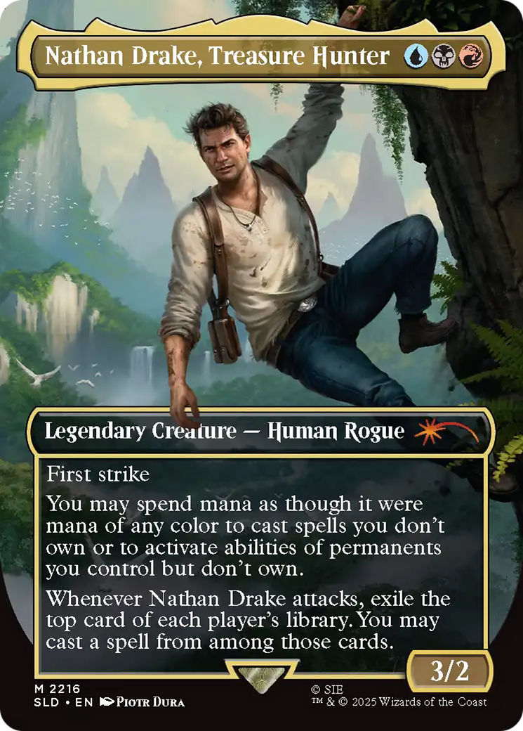 Nathan Drake, Treasure Hunter [Secret Lair Drop Series] | Cracking-Singles