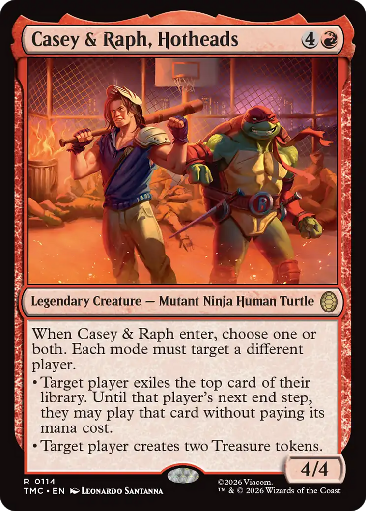 Casey & Raph, Hotheads [Teenage Mutant Ninja Turtles Commander] | Cracking-Singles