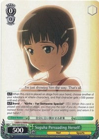Suguha Persuading Herself (SAO/S20-E032 U) [Sword Art Online] | Cracking-Singles