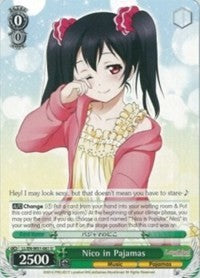 Nico in Pajamas (LL/EN-W01-061 U) [Love Live! DX] | Cracking-Singles