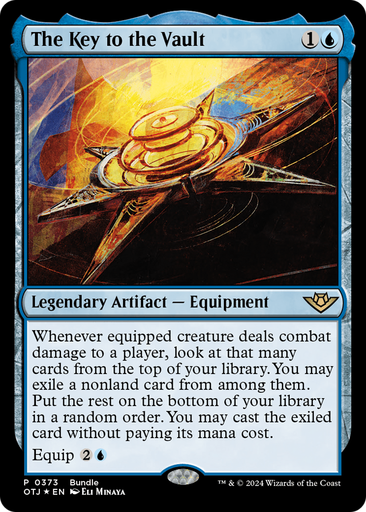 The Key to the Vault (OTJ Bundle) [Outlaws of Thunder Junction Promos] | Cracking-Singles