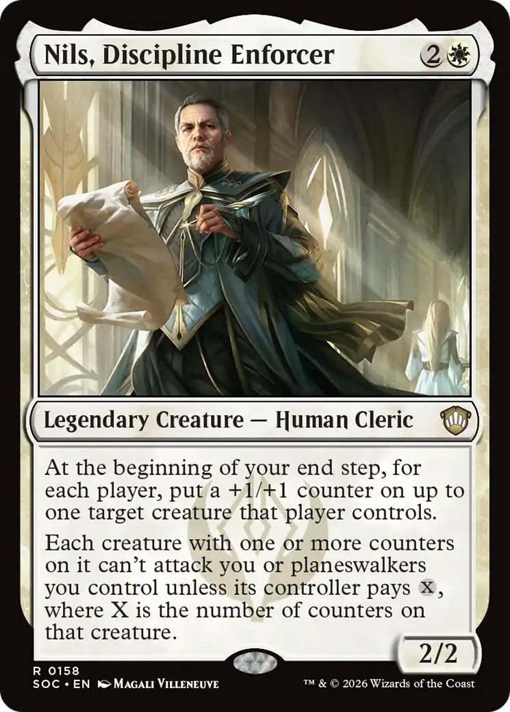 Nils, Discipline Enforcer [Secrets of Strixhaven Commander] | Cracking-Singles