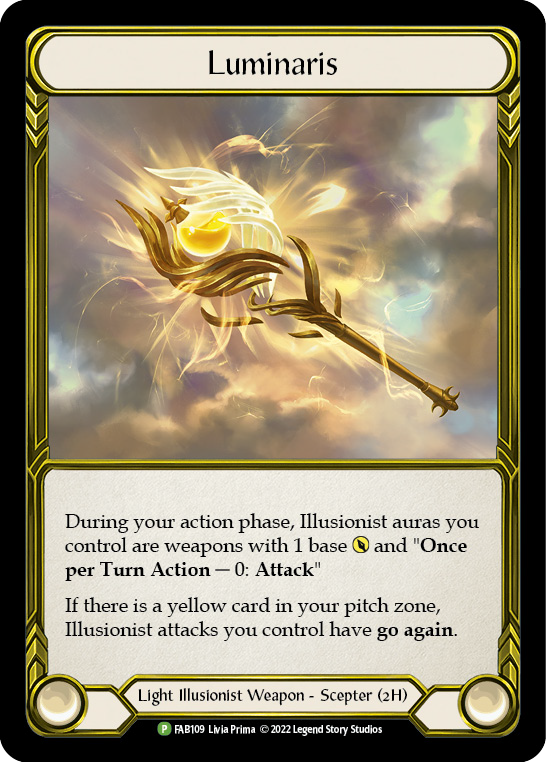 Luminaris (Golden) [FAB109] (Promo)  Cold Foil | Cracking-Singles