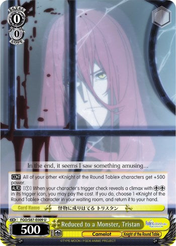 Reduced to a Monster, Tristan (FGO/S87-E009 U) [Fate/Grand Order THE MOVIE Divine Realm of the Round Table: Camelot] | Cracking-Singles