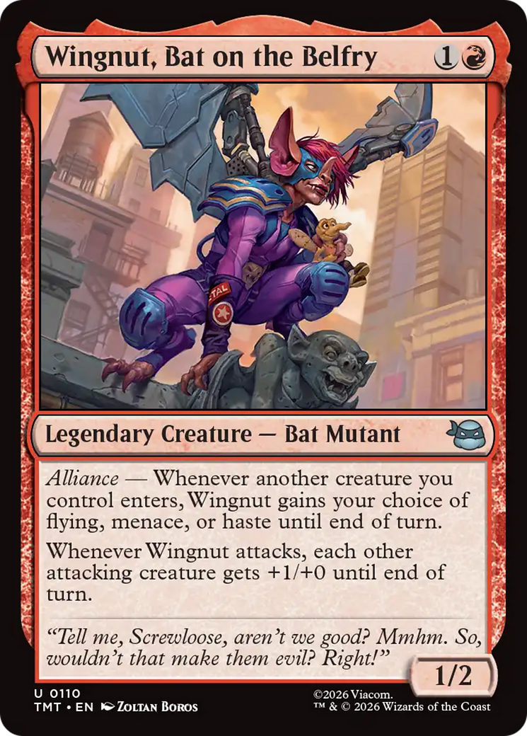 Wingnut, Bat on the Belfry [Teenage Mutant Ninja Turtles] | Cracking-Singles