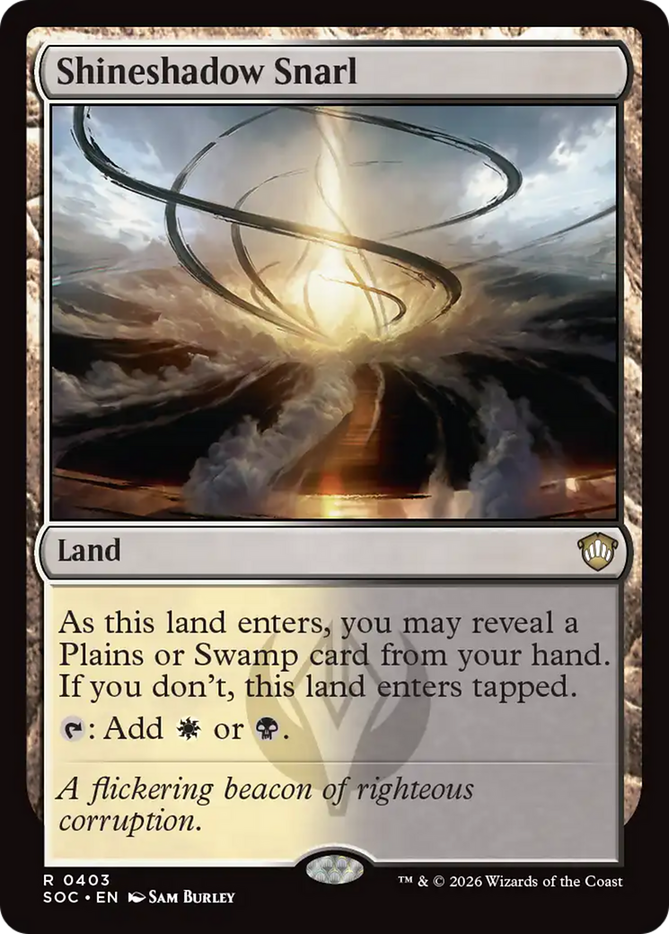 Shineshadow Snarl [Secrets of Strixhaven Commander] | Cracking-Singles
