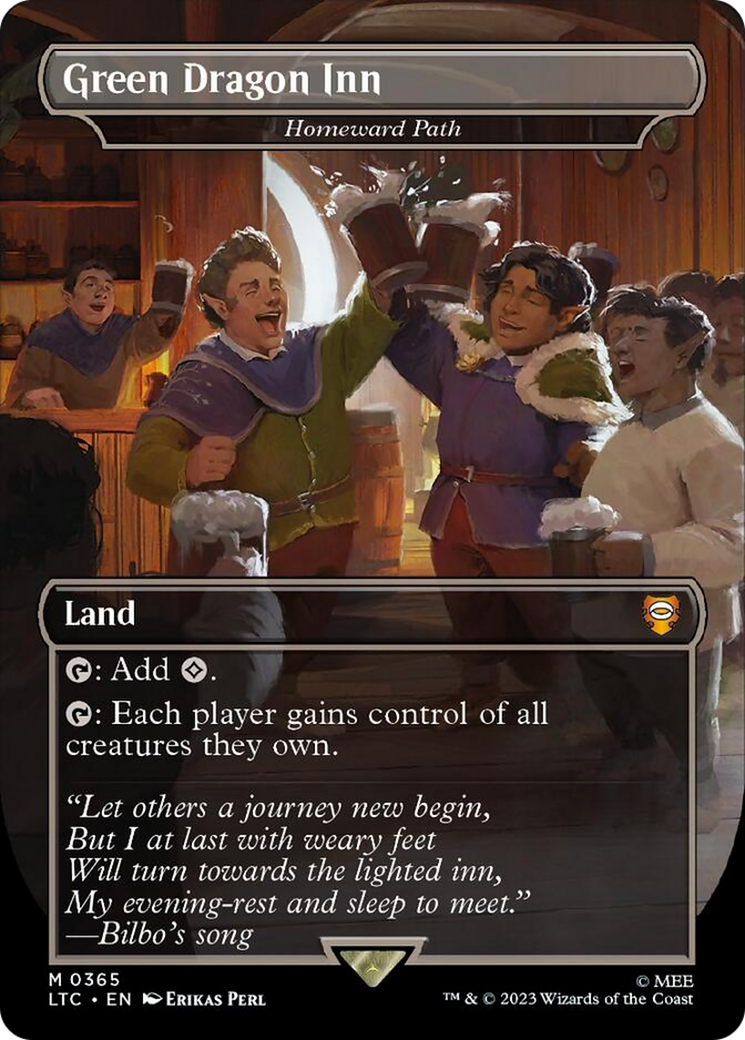 Green Dragon Inn - Homeward Path [The Lord of the Rings: Tales of Middle-Earth Commander] | Cracking-Singles