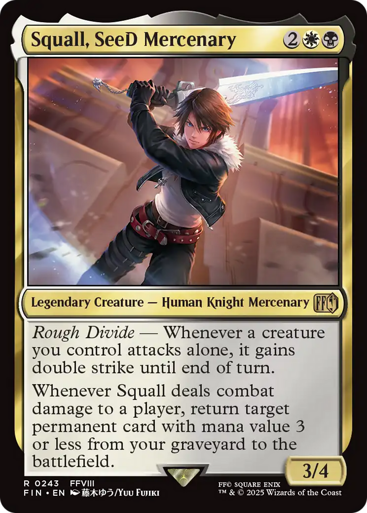 Squall, SeeD Mercenary [FINAL FANTASY] | Cracking-Singles