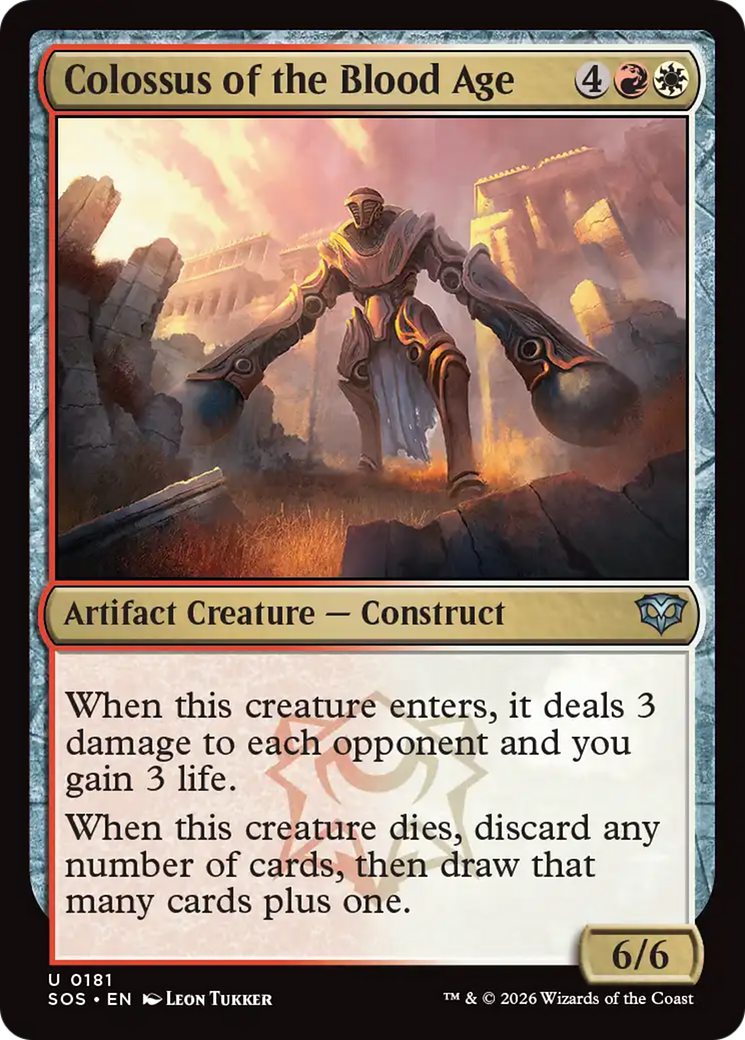 Colossus of the Blood Age [Secrets of Strixhaven] | Cracking-Singles