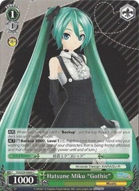 Hatsune Miku "Gothic" (PD/S29-E043 C) [Hatsune Miku: Project DIVA F 2nd] | Cracking-Singles