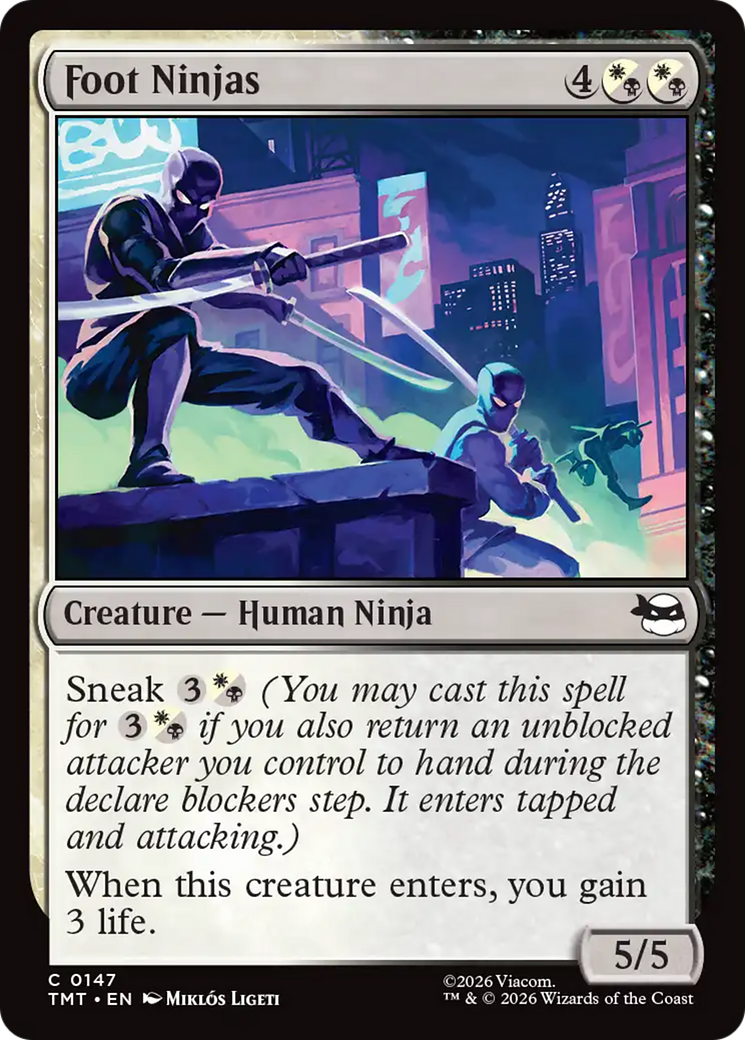 Foot Ninjas [Teenage Mutant Ninja Turtles] | Cracking-Singles