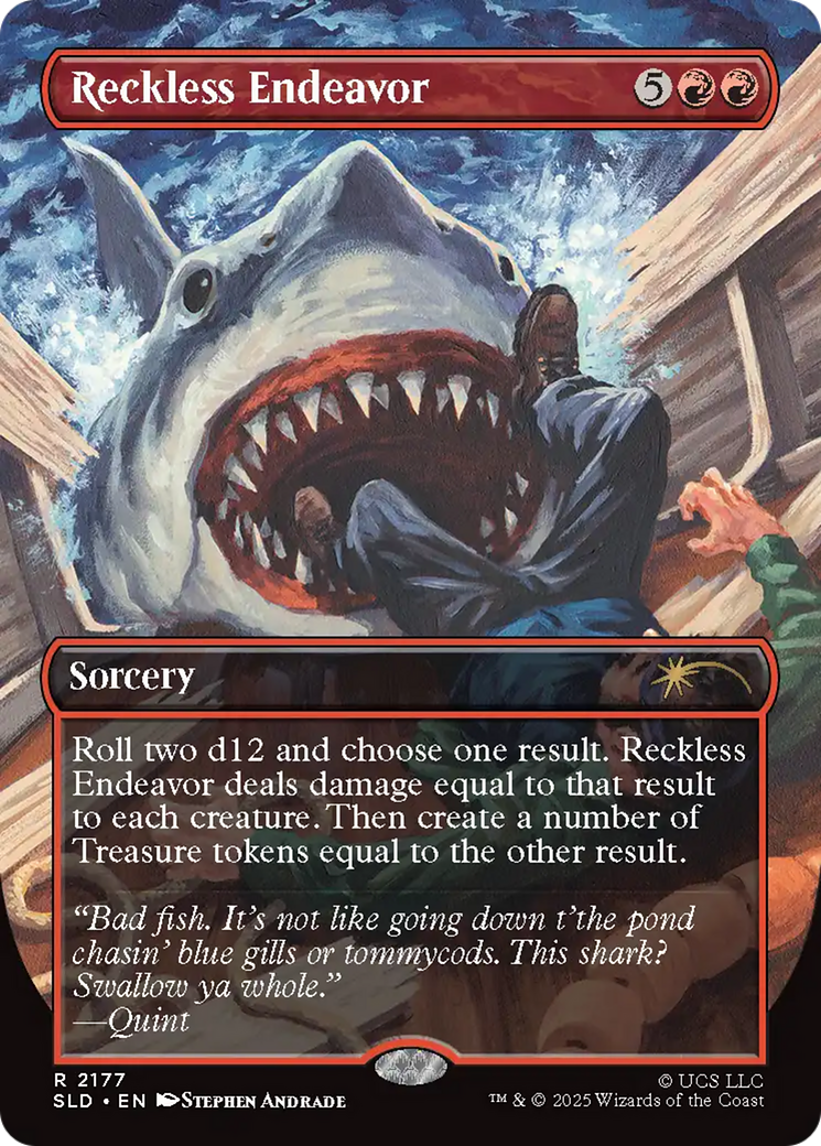 Reckless Endeavor [Secret Lair Drop Series] | Cracking-Singles
