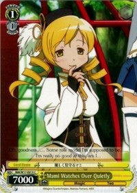 Mami Watches Over Quietly (MM/W17-E015 C) [Puella Magi Madoka Magica] | Cracking-Singles