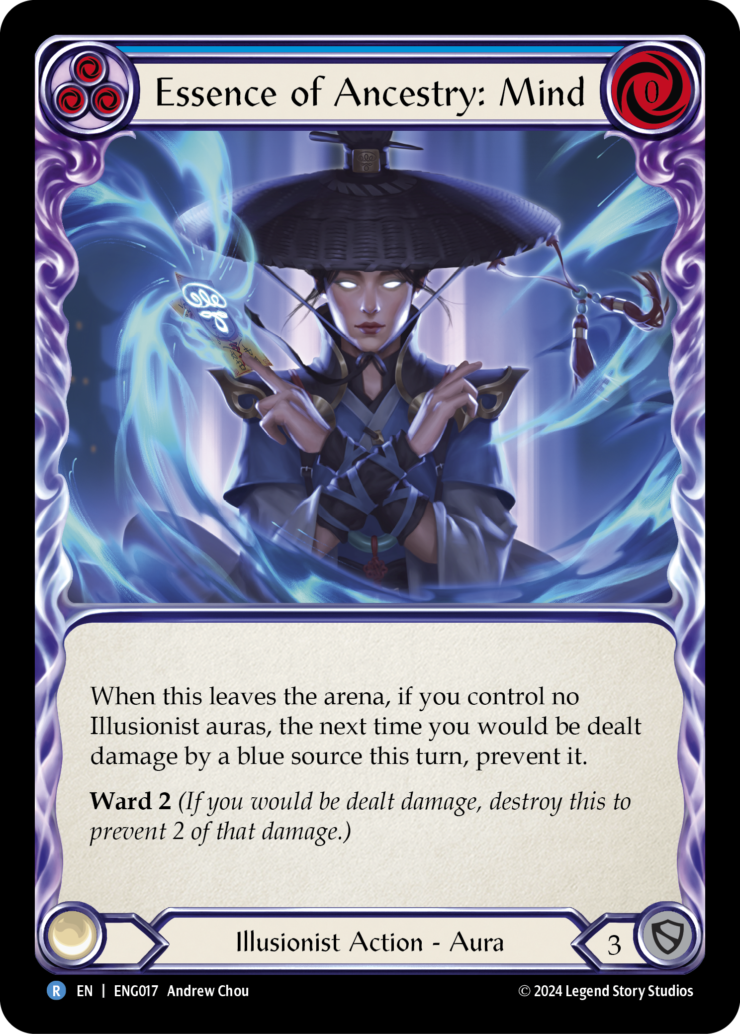 Essence of Ancestry: Mind [ENG017] (Part the Mistveil Enigma Blitz Deck) | Cracking-Singles