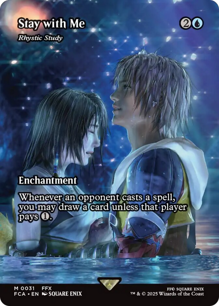 Stay with Me - Rhystic Study (Showcase) [FINAL FANTASY : Through the Ages] | Cracking-Singles