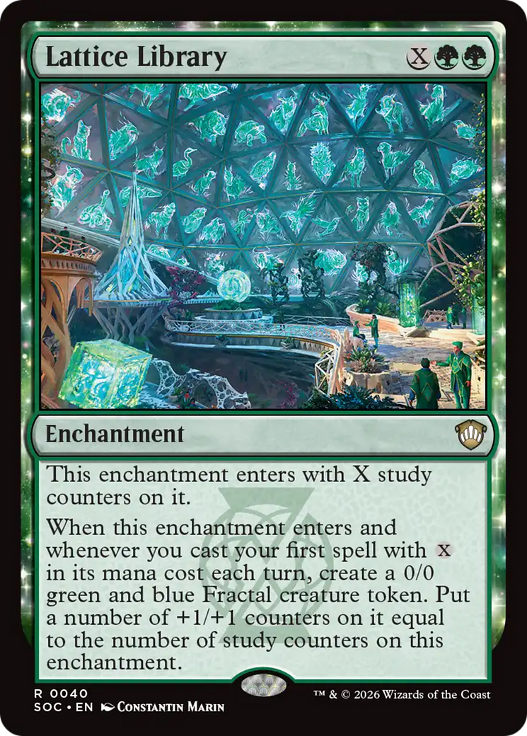 Lattice Library [Secrets of Strixhaven Commander] | Cracking-Singles