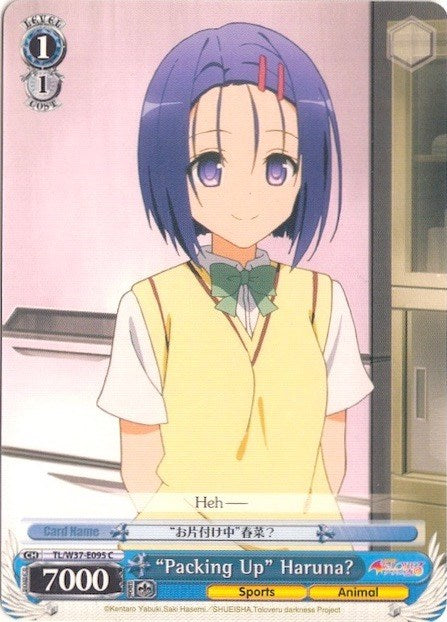 "Packing Up" Haruna? (TL/W37-E095 C) [To Loveru Darkness 2nd] | Cracking-Singles