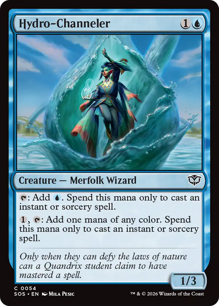 Hydro-Channeler [Secrets of Strixhaven] | Cracking-Singles