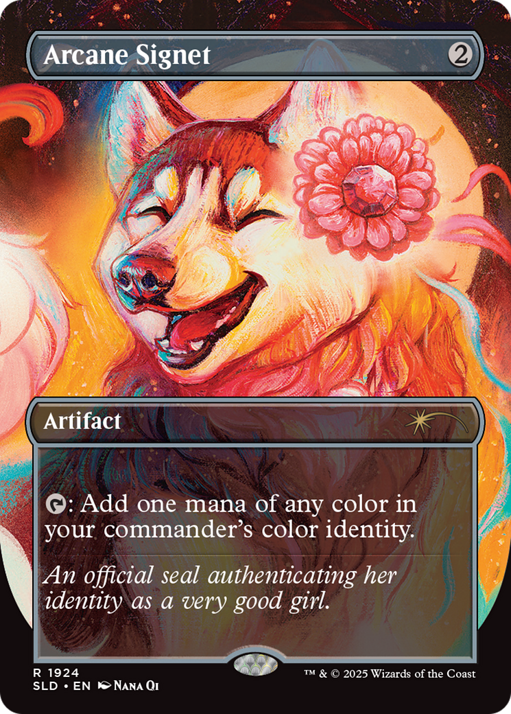 Arcane Signet (1924) (Rainbow Foil) [Secret Lair Drop Series] | Cracking-Singles