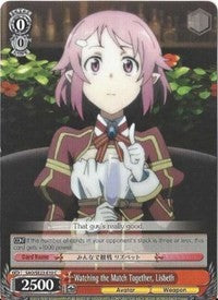 Watching the Match Together, Lisbeth (SAO/SE23-E10 C) [Sword Art Online II] | Cracking-Singles