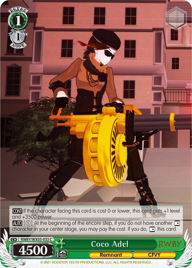 Coco Adel (RWBY/WX03-033 C) [RWBY] | Cracking-Singles