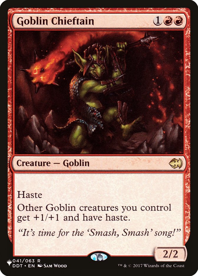 Goblin Chieftain [The List] | Cracking-Singles