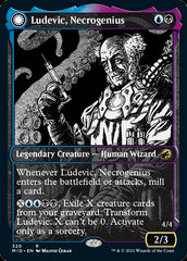 Ludevic, Necrogenius // Olag, Ludevic's Hubris (Showcase Eternal Night) [Innistrad: Midnight Hunt] | Cracking-Singles