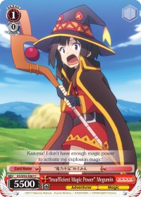 "Insufficient Magic Power" Megumin (KS/W55-E067 C) [KonoSuba 2] | Cracking-Singles