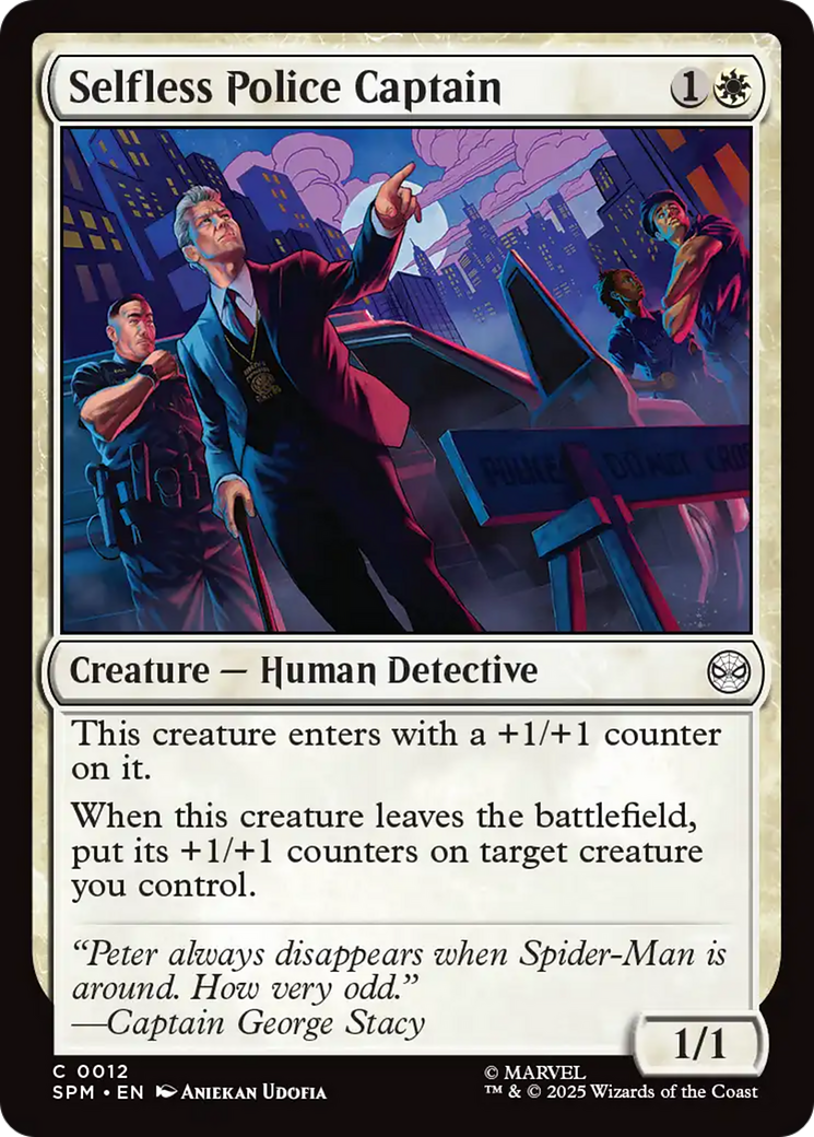 Selfless Police Captain [Marvel's Spider-Man] | Cracking-Singles