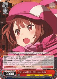 Way To Fight With a Petite Figure, LLENN (GGO/S59-E054 C) [Gun Gale Online] | Cracking-Singles
