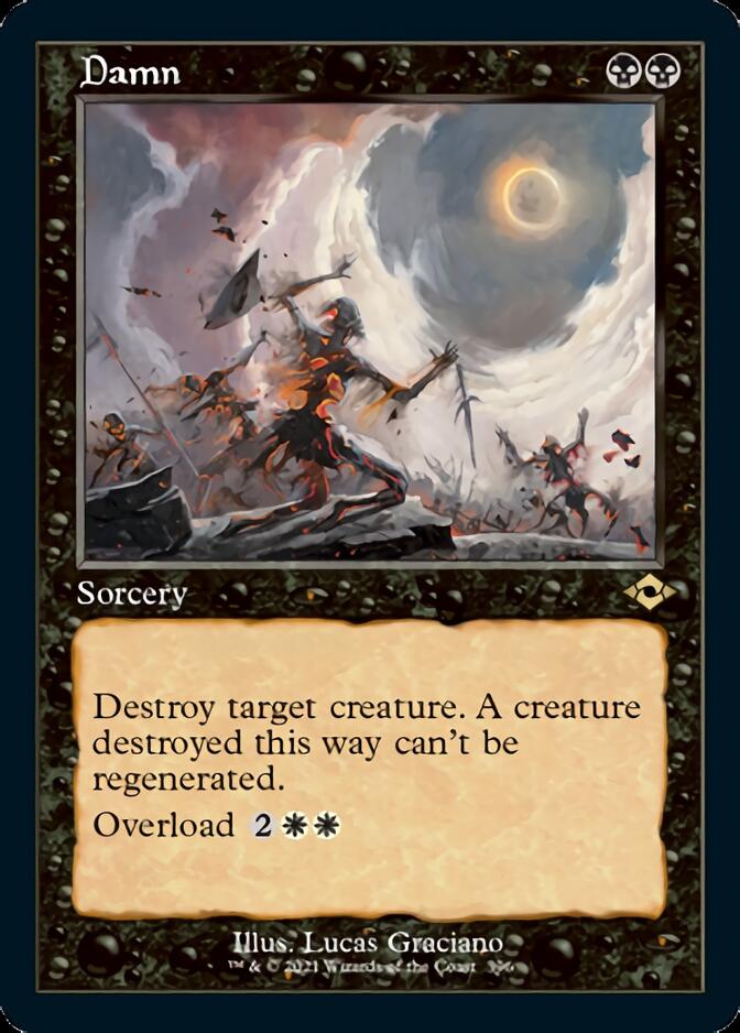 Damn (Retro Foil Etched) [Modern Horizons 2] | Cracking-Singles