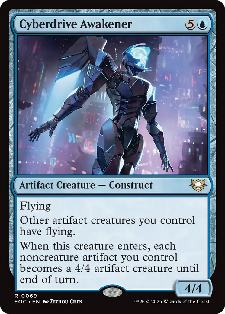 Cyberdrive Awakener [Edge of Eternities Commander] | Cracking-Singles