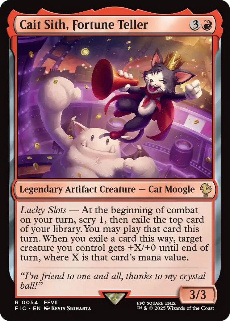 Cait Sith, Fortune Teller [FINAL FANTASY Commander] | Cracking-Singles
