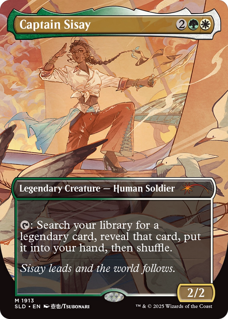 Captain Sisay (1913) [Secret Lair Drop Series] | Cracking-Singles