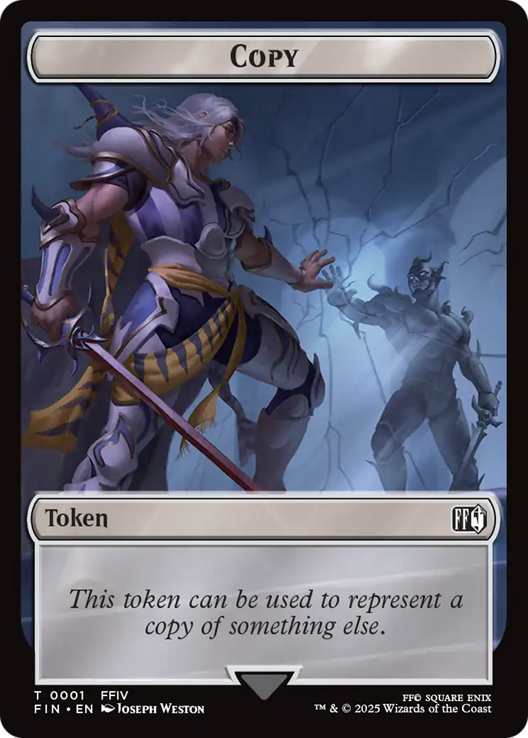 Moogle (0011) // Copy (0001) Double-Sided Token [FINAL FANTASY Tokens] | Cracking-Singles