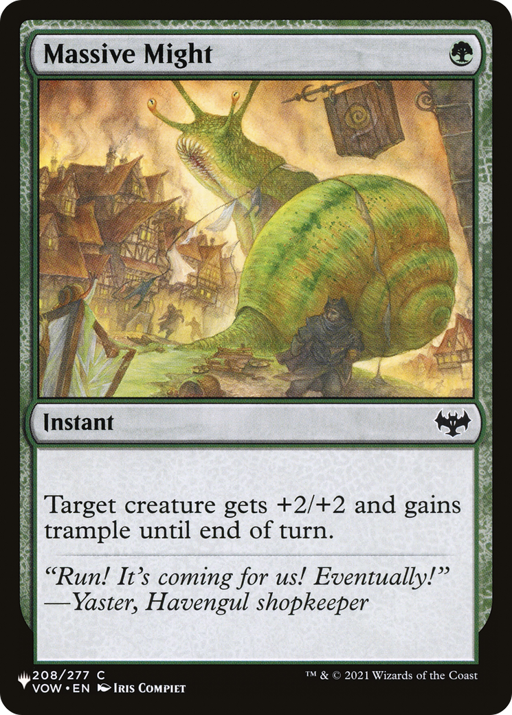 Massive Might [The List] | Cracking-Singles