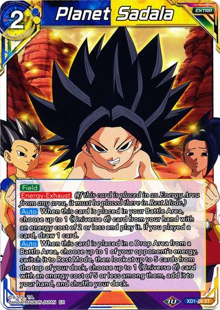 Planet Sadala (XD1-09) [Assault of the Saiyans] | Cracking-Singles