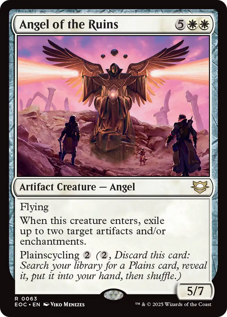 Angel of the Ruins [Edge of Eternities Commander] | Cracking-Singles