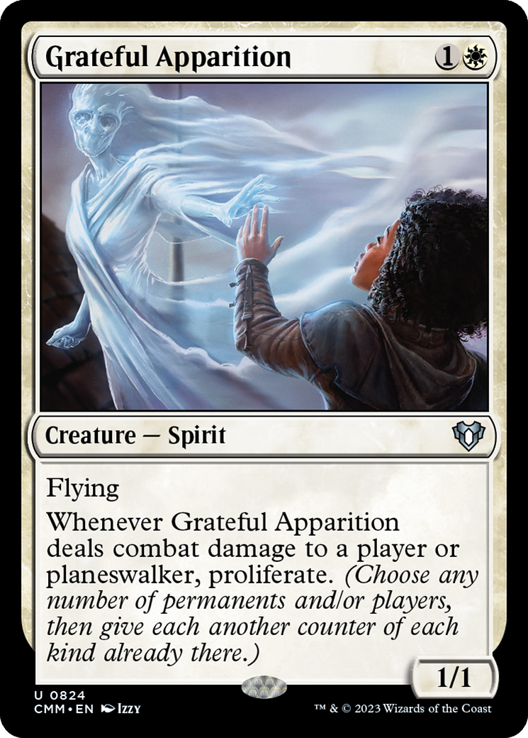 Grateful Apparition [Commander Masters] | Cracking-Singles