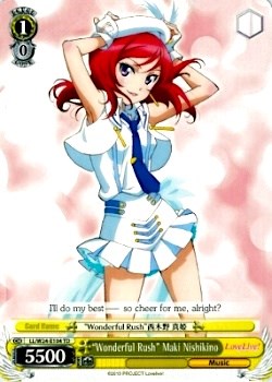 "Wonderful Rush" Maki Nishikino (LL/W24-E104 TD) [Love Live!] | Cracking-Singles