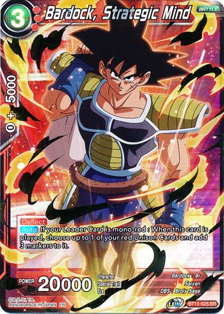 Bardock, Strategic Mind (BT11-025) [Vermilion Bloodline] | Cracking-Singles