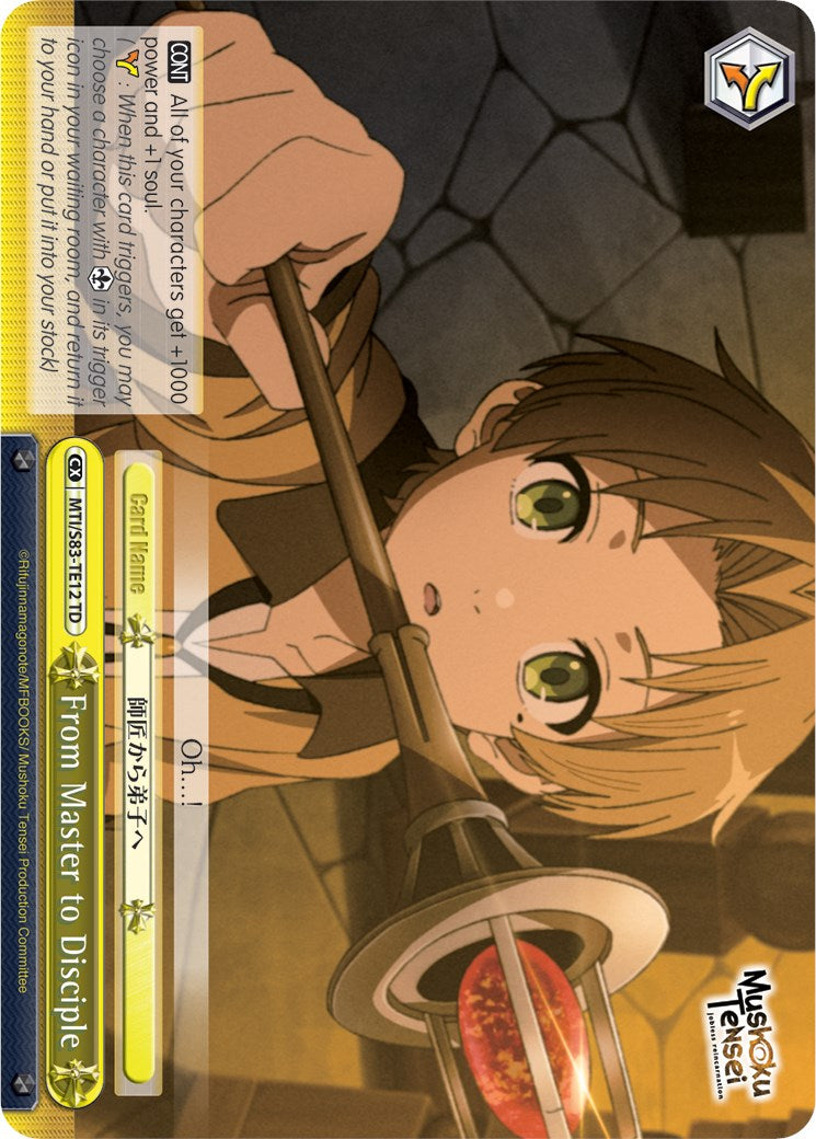 From Master to Disciple (MTI/S83-TE12 TD) [Mushoku Tensei: Jobless Reincarnation] | Cracking-Singles