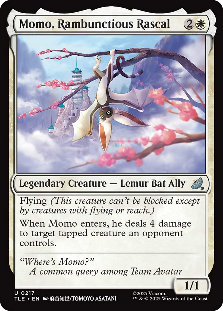 Momo, Rambunctious Rascal [Avatar: The Last Airbender: Eternal-Legal] | Cracking-Singles