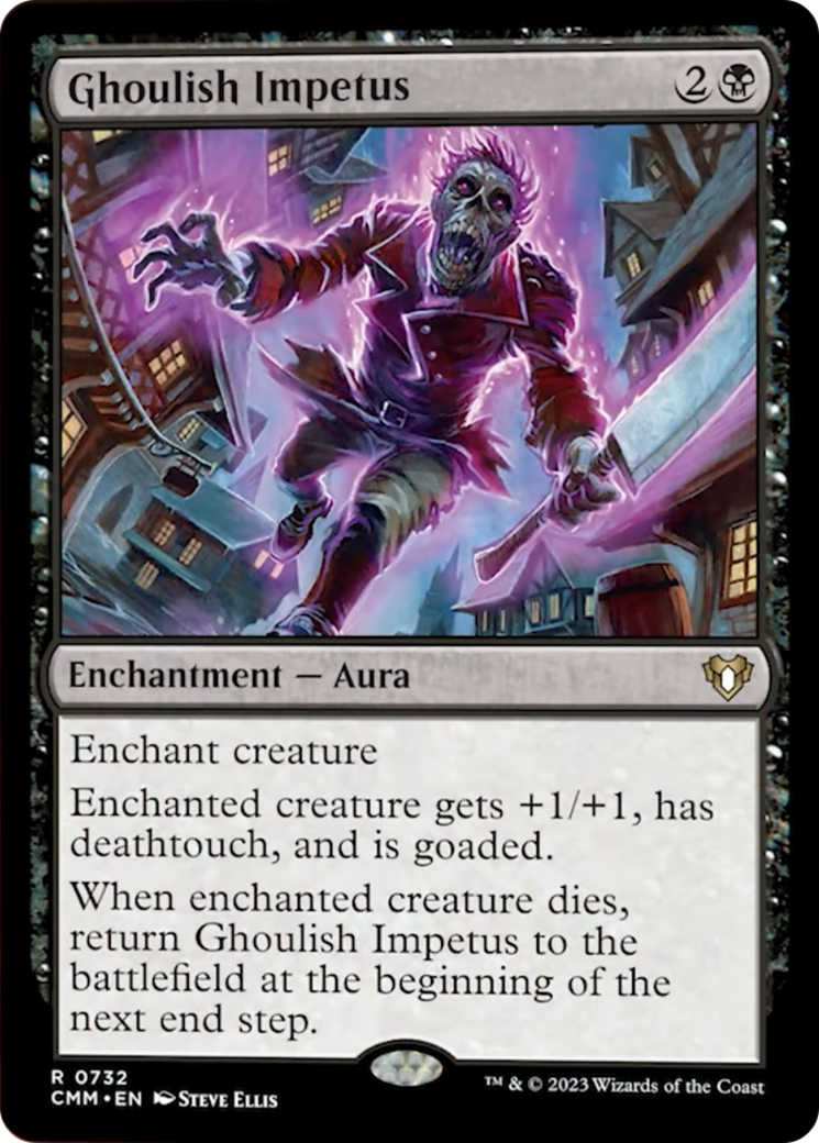 Ghoulish Impetus [Commander Masters] | Cracking-Singles